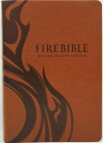 FireBible - MODERN ENGLISH VERSION (MEV) BROWN PU (POLYURETHANE) COVER