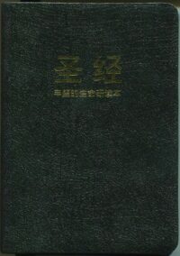 FireBible - CHINESE SIMPLIFIED BLACK BONDED LEATHER
