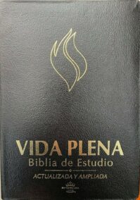 FireBible - SPANISH - REINA-VALERA 1960 (RVR) (BIBLIA DE ESTUDIO DE LA VIDA PLENA) BLACK BONDED LEATHER