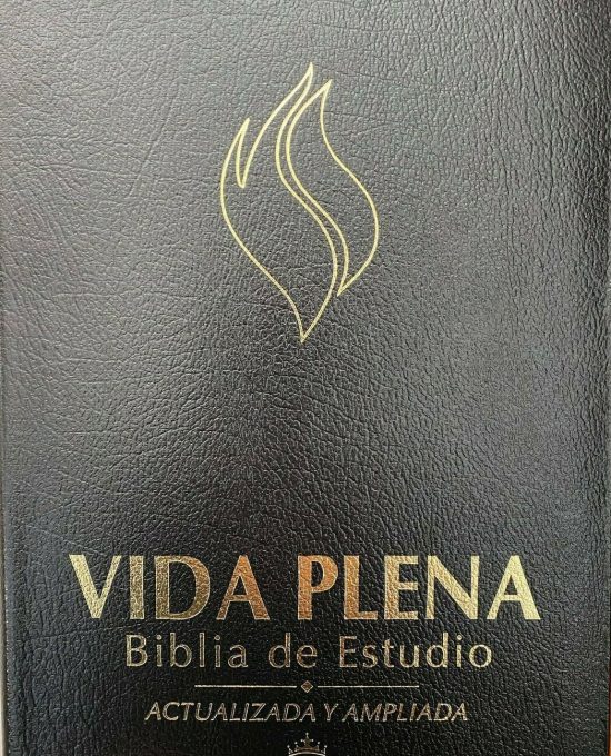 FireBible – SPANISH – REINA-VALERA 1960 (RVR) (BIBLIA DE ESTUDIO DE LA VIDA PLENA) BLACK BONDED LEATHER