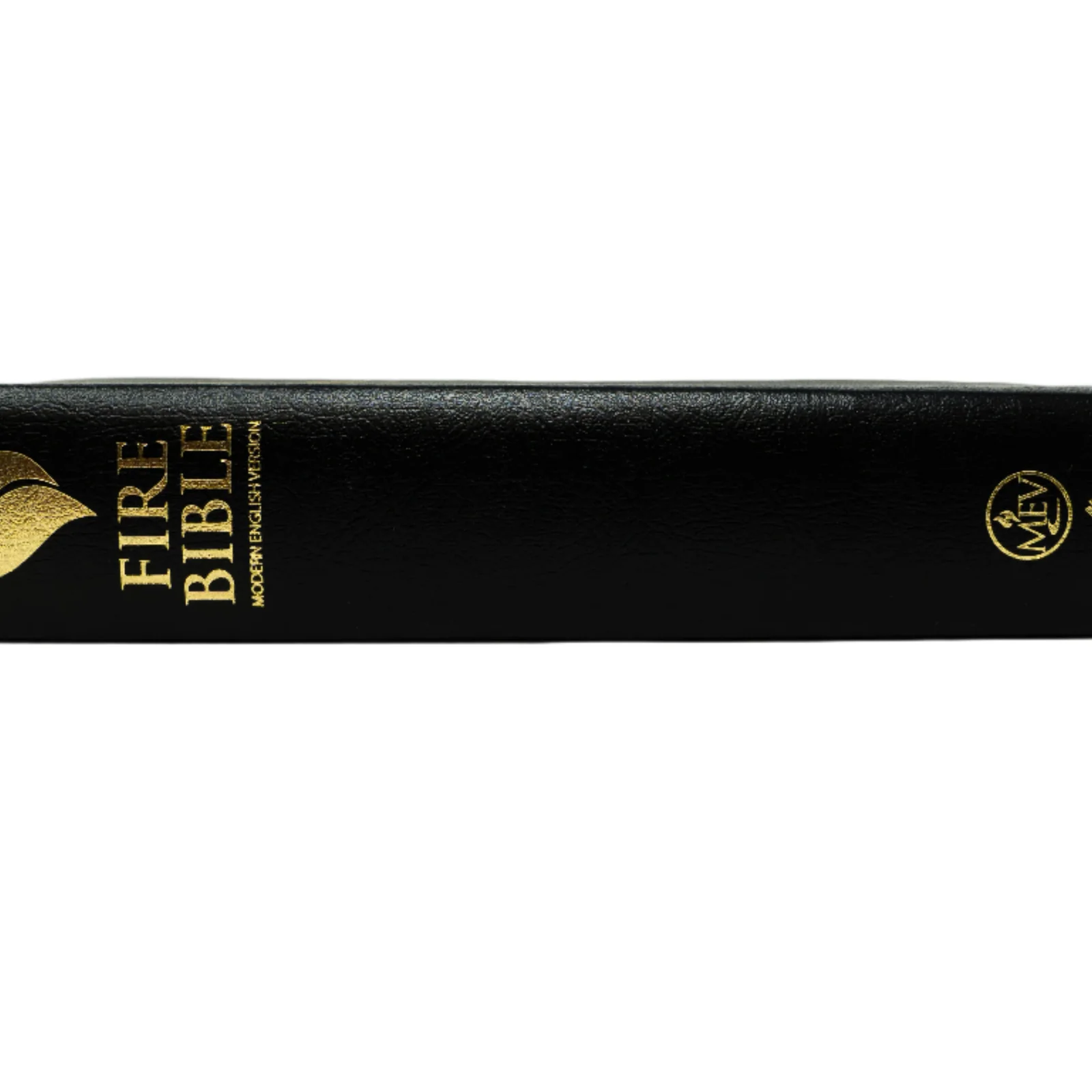 Fire Bible - MEV - Black Leather - Image 3