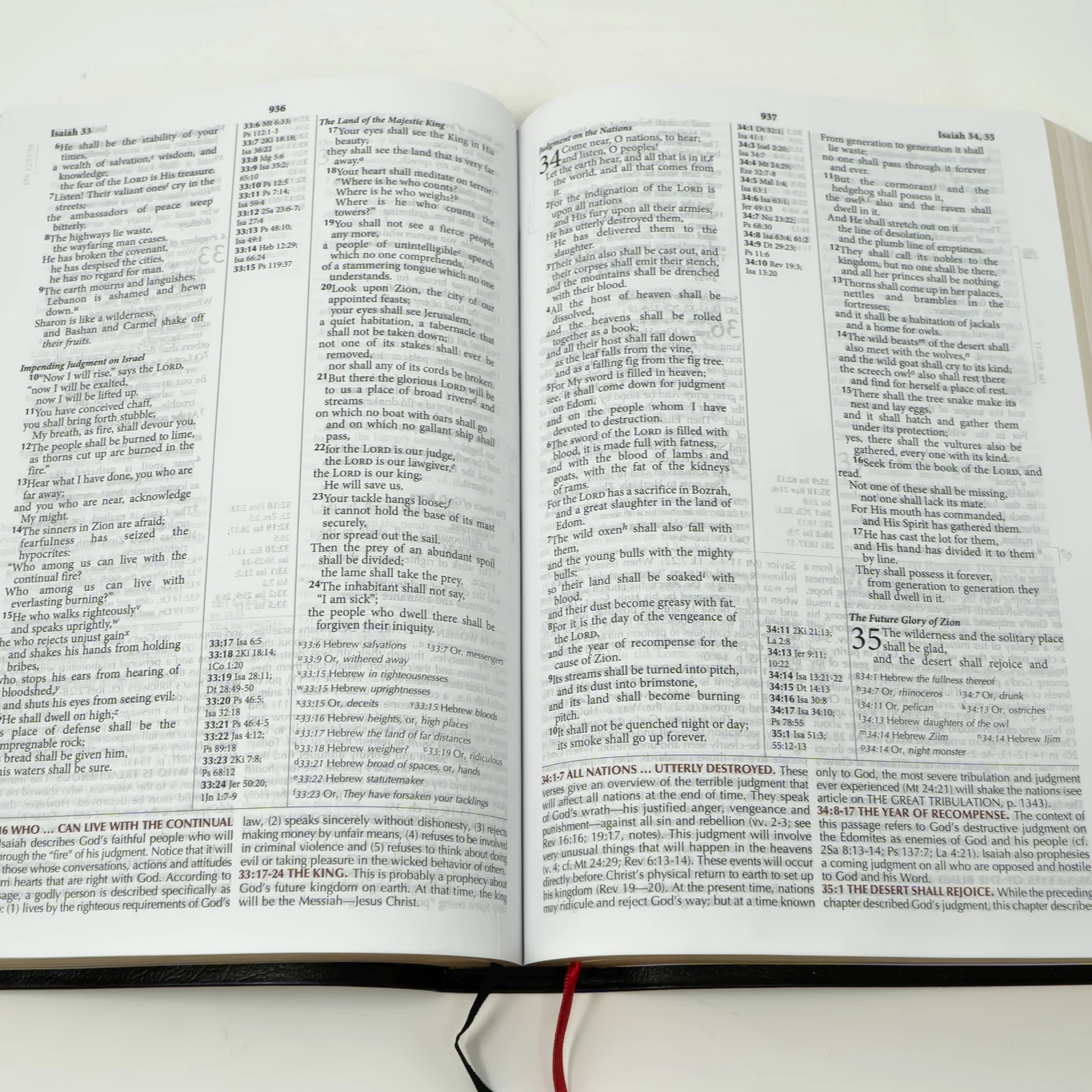 Fire Bible - MEV - Black Leather - Image 2